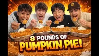 College Students Versus 8 lb Pumpkin Pie