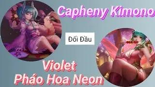 Capheny Kimono đối đầu Violet Ph&aacute;o Hoa Neon/ Khi team địch qu&aacute; nhiều xạ thủ /Rum●○Capheny/ LI&Ecirc;N QU&Acirc;N