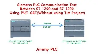 Siemens PLC Communication Test Between 1200 and 1200 Using PUT, GET Function without TIA project