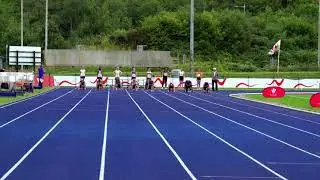 2021 Welsh Senior & U15 Championships - U15B 100m