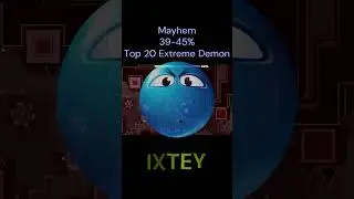 Mayhem 39-45 #geometrydash #gd #progress #mayhem