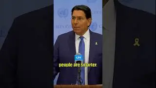 Israeli UN Envoy Calls Iran Regime Evil, Responds to Victory Claim