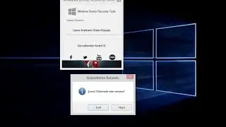 G&uuml;ncelleme - Windows Device Recovery Tools
