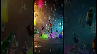 #bottlesmash #glassbreaking #satisfyingvideo #slowmotion #shorts #4kvideo #realisticanimation