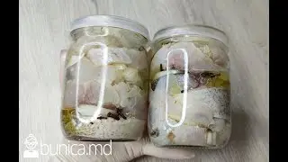 PEŞTE proaspăt MARINAT (Novac, Carp) МАРИНОВАННАЯ РЫБА (Толстолоб).ОЧЕНЬ ПРОСТОЙ РЕЦЕПТ.