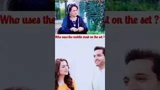#tere bin drama episode 27#who uses the mobile most on the set?#tere bin#