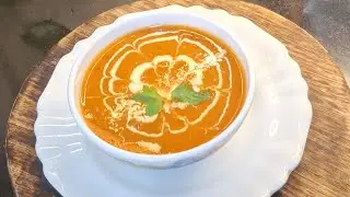 हिवाळ्यात बनवा हे मस्त स्मोकी ROASTED TOMATO PEPPER SOUP..