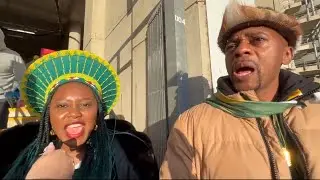 Springbok Fans React to Winning the Rugby Championship 