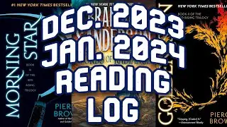 December 2023/January 2024 Wrap-Up Reading Log + February 2024 TBR