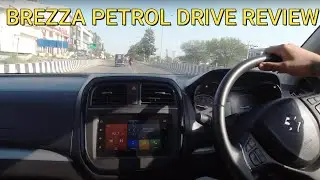 2021 VITARA BREZZA PETROL MANUAL DRIVE REVIEW IN HINDI | PICKUP | OFFROADING | SUSPENSION | HANDLING