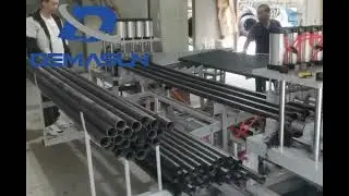 offline dual-pipe threading machine Automatic CNC system Plastic pipe threader machine