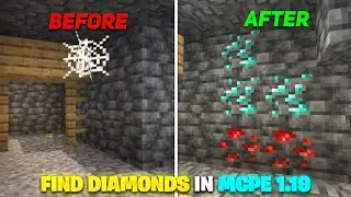 How to Find Diamonds in Minecraft PE 1.18/1.19 😎 | Find *Diamonds* Fast | Aditya Slayer