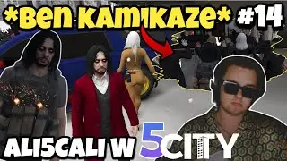 🎮ALI5CALI W GTA 5 RP NA 5CITY!  -JEDEN Z NAJLEPSZYCH NAPADÓW BENA BLACKAft.MASLE1,JAPCZAN...ODC.14