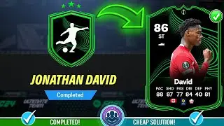86 RTTK Jonathan David SBC Completed - Cheap Solution & Tips - FC 24