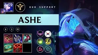 Ashe Support vs Pyke - KR Master Patch 25.24