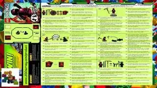 LEGO instructions - Ninjago - 9572 NRG Cole (Book 2)
