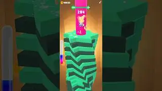 Drop stack Ball gameplayed #unitedgaming #dropstackball #drop2game #gameplay #shorts