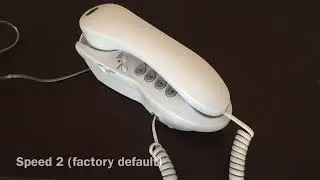 AT&T Design Line 146 Corded Telephone Ringing, Pt. 2: Overdrive Volume