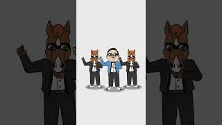 #psy #gangnamstyle  #koreansong #korean #song #dance #animation