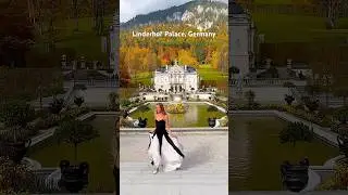 Linderhof Palace, Germany #GermanyTravel #Bavaria #FairytaleCastle #EuropeTrip #TravelWithMe #castle