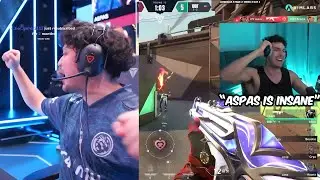 Tarik Reacts To Lev Aspas Insane Hero Gun 4k Against 100T In VCT