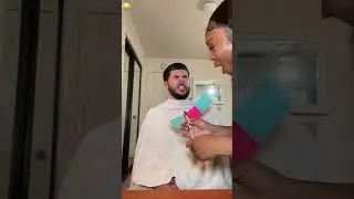 First waxing #prank #funny #waxing #fyp