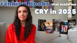 Рейтинг книг, которые заставили меня плакать в 2025 году 💔 (много эмоциональной травмы) 🥲📚