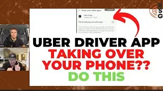 Uber Driver App Taking Over Your Phone?! Change This Setting NOW!