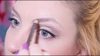 ✔◉DEMO: Брови/Brows with Clarins pencil 02 + Yves Rocher Eye Pencil 3 in 1