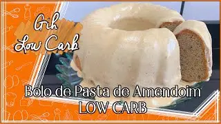 Bolo de Pasta de Amendoim LOW CARB - #GihLowCarb