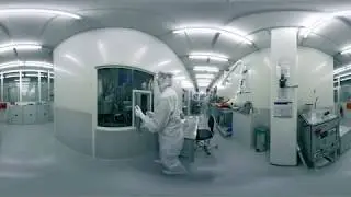 How sensors are fabricated: 360&deg; Tour of the Competence Center Nanosystem Technology