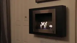 Wellington - Ethanol Fireplace by Eco-Feu