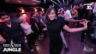 Venance AlphaBen & L&eacute;a - social dancing @ AGUA salsa party
