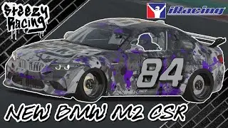 NEW BMW M2 CSR! First Impressions at Circuit de Navarra - iRacing - SteezyRacing