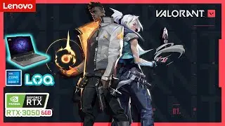 GAMEPLAY VALORANT | LENOVO LOQ 15 IRX9 | CORE I5 13450HX | RTX - 3050 6 Gb |
