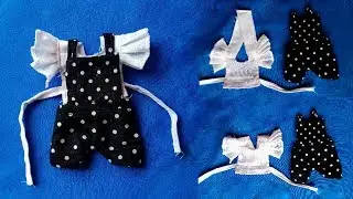 Beautiful Bib Summer dress for Bal gopal/Laddu gopal || step by step