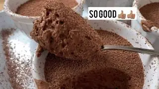 Vegan Chocolate Mousse with “Aquafaba” (Whipped Chickpea Water)