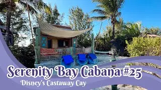Disney's Castaway Cay Serenity Bay Cabana #25 | Disney Cruise Line