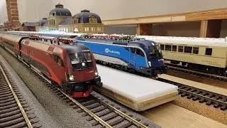 OBB CityShuttle / CD 810 / UP SD60M / Railjet / TGV Euroduplex / RZD M62 / DB BR 101 / DB BR 245