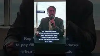 Is Rep John Waldron buying votes with empty promises for the Oklahoma State Democratic Party Chair ?