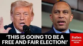 Hakeem Jeffries Directly Accuses Trump Of Trying To 'Steal' 2028 Election By Nationalizing It