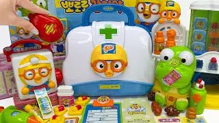 [toy asmr] Pororo Hospital Playset 💊 뽀로로 병원놀이 세트 언박싱 | Satisfying Unboxing