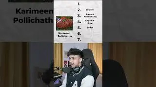 Ranking Kerala Foods!