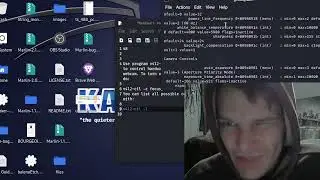 Logitech web cam settings in  Kali Ubuntu