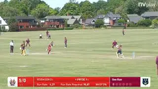 Round 7 - OEM Audio Premiership Twenty20 Burnside Premier Men vs Lancaster Park Premier Men
