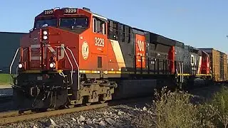 CN 3229 💯 BLE 908 CN 3946 Northbound Manifest M347 Fond Du Lac Wisconsin Kohlman Road 09-02-2024