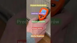 ♨️  Precyzyjne Pomiary w Zasięgu Ręki! Termometr Pirometr BIGSTREN - Niezawodność od -50 do +550&deg;C