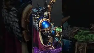Throwback: Thousand Sons Sorcerer in Terminator Armor!