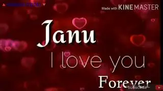 Janu Name Status || Janu Whatsapp Status || Janu Love Status || Simran Studio