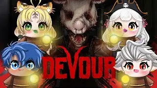 Screaming in DEVOUR With My VTuber Friends | VTuber Horror Collab